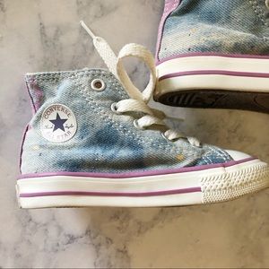 Converse Hi Top Chuck Taylor Denim & Ruffles 6